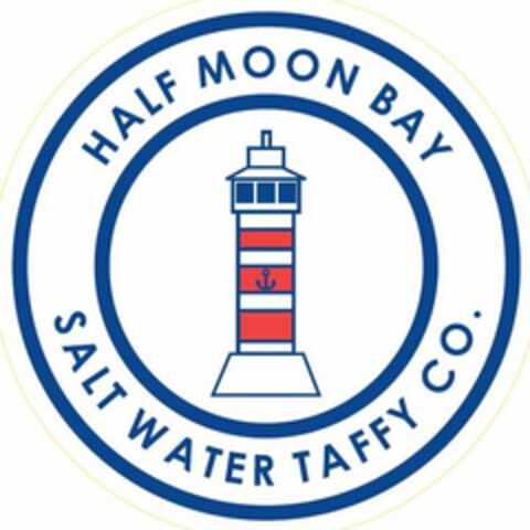 HALF MOON BAY SALT WATER TAFFY CO. Logo (USPTO, 08.05.2012)