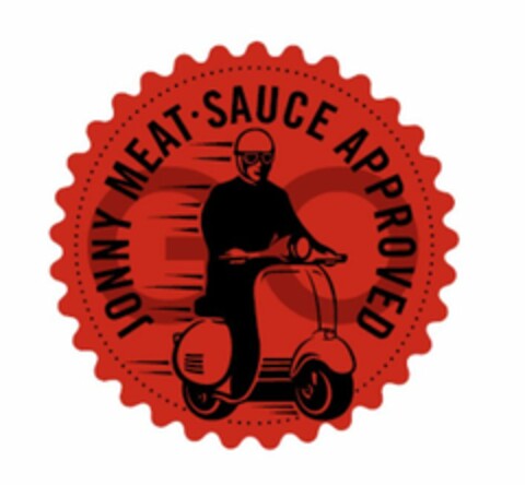 GO JONNY MEAT SAUCE APPROVED Logo (USPTO, 21.05.2012)