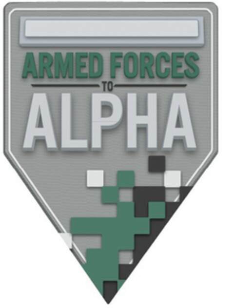 ARMED FORCES TO ALPHA Logo (USPTO, 05/25/2012)