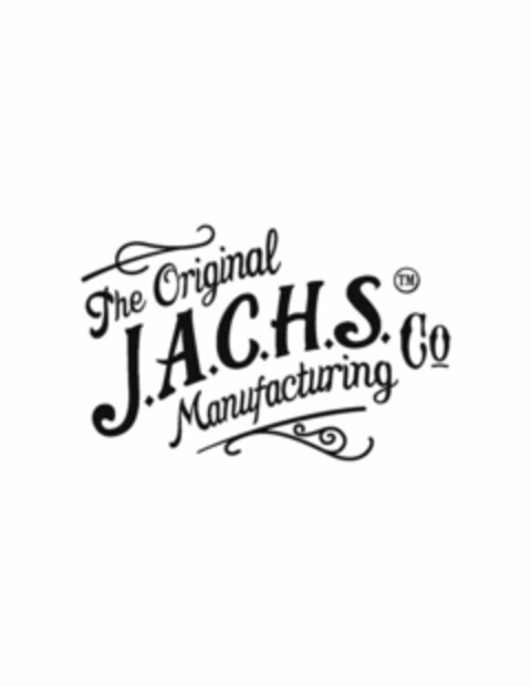 THE ORIGINAL J.A.C.H.S. MANUFACTURING CO Logo (USPTO, 09/25/2012)