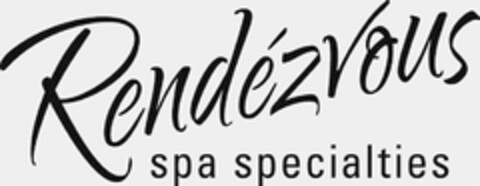 RENDÉZVOUS SPA SPECIALTIES Logo (USPTO, 31.10.2012)