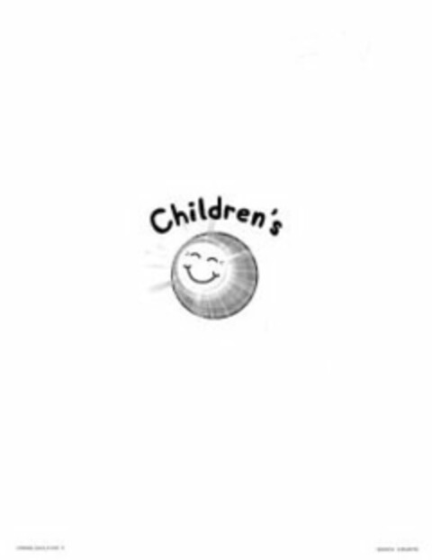 CHILDREN'S Logo (USPTO, 14.12.2012)