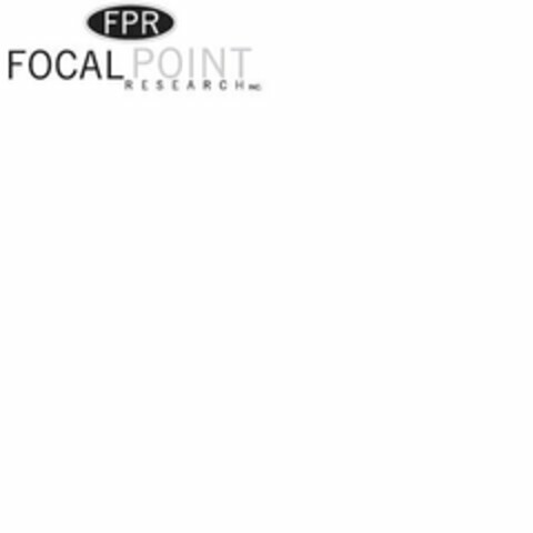 FPR FOCAL POINT RESEARCH INC. Logo (USPTO, 21.03.2013)