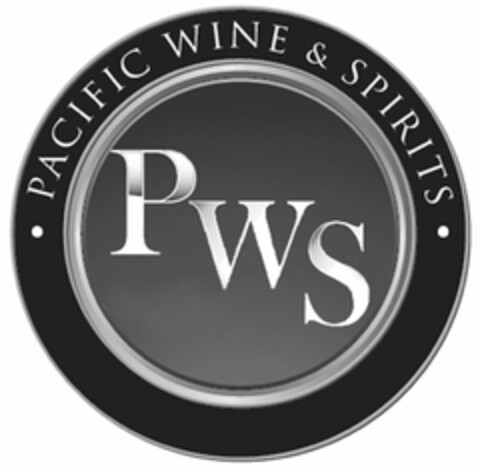 PWS · PACIFIC WINE & SPIRITS · Logo (USPTO, 07/02/2014)