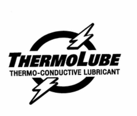 THERMOLUBE THERMO-CONDUCTIVE LUBRICANT Logo (USPTO, 17.11.2014)