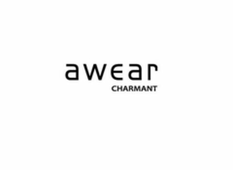 AWEAR CHARMANT Logo (USPTO, 02/25/2015)