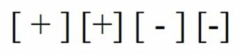 [ + ] [+] + [-] [ - ] Logo (USPTO, 21.07.2015)