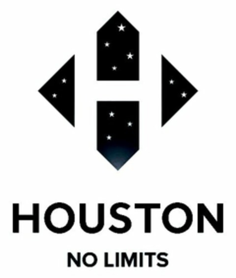 H HOUSTON NO LIMITS Logo (USPTO, 10/15/2015)