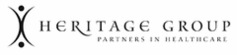 HERITAGE GROUP PARTNERS IN HEALTHCARE Logo (USPTO, 02/12/2016)