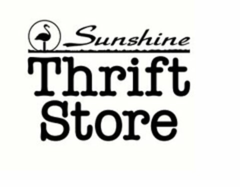 SUNSHINE THRIFT STORE Logo (USPTO, 03/16/2016)