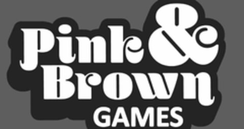 PINK & BROWN GAMES Logo (USPTO, 16.05.2016)