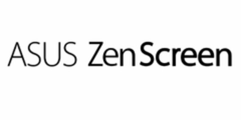 ASUS ZENSCREEN Logo (USPTO, 24.01.2017)
