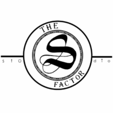 THE S FACTOR STÜDIO Logo (USPTO, 01/26/2017)