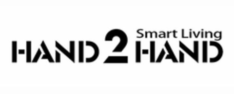 HAND 2 HAND SMART LIVING Logo (USPTO, 03/06/2017)