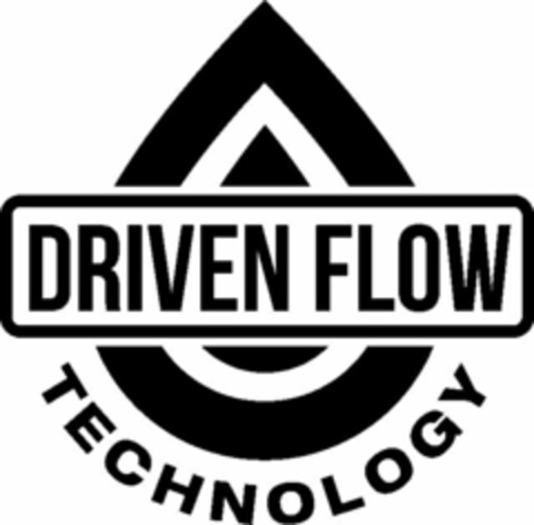 DRIVEN FLOW TECHNOLOGY Logo (USPTO, 31.07.2017)
