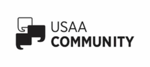 USAA COMMUNITY Logo (USPTO, 11.09.2017)