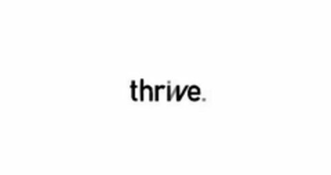 WE THRIVE. Logo (USPTO, 09/29/2017)