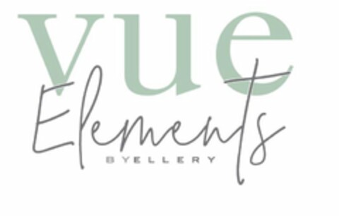 VUE ELEMENTS BY ELLERY Logo (USPTO, 25.01.2018)