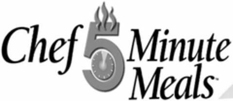 CHEF 5 MINUTE MEALS Logo (USPTO, 03/09/2018)