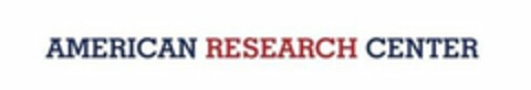 AMERICAN RESEARCH CENTER Logo (USPTO, 08.08.2018)