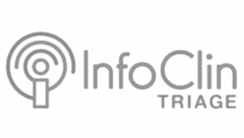 ICT INFOCLIN TRIAGE Logo (USPTO, 01/23/2019)