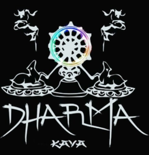 DHARMA KAVA Logo (USPTO, 03/22/2019)