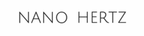 NANO HERTZ Logo (USPTO, 06/21/2019)