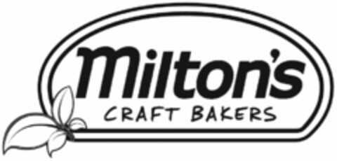MILTON'S CRAFT BAKERS Logo (USPTO, 15.10.2019)