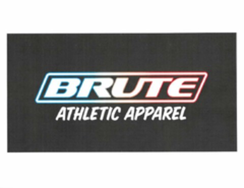 BRUTE ATHLETIC APPAREL Logo (USPTO, 11/04/2019)