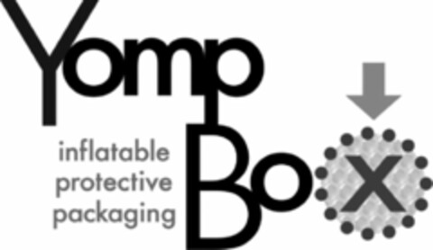 YOMPBOX INFLATABLE PROTECTIVE PACKAGING Logo (USPTO, 20.11.2019)