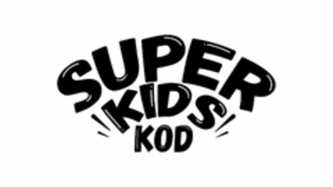 SUPER KIDS KOD Logo (USPTO, 01/20/2020)