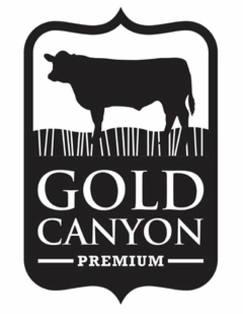 GOLD CANYON PREMIUM Logo (USPTO, 03/18/2020)