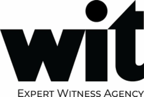 WIT EXPERT WITNESS AGENCY Logo (USPTO, 06/30/2020)