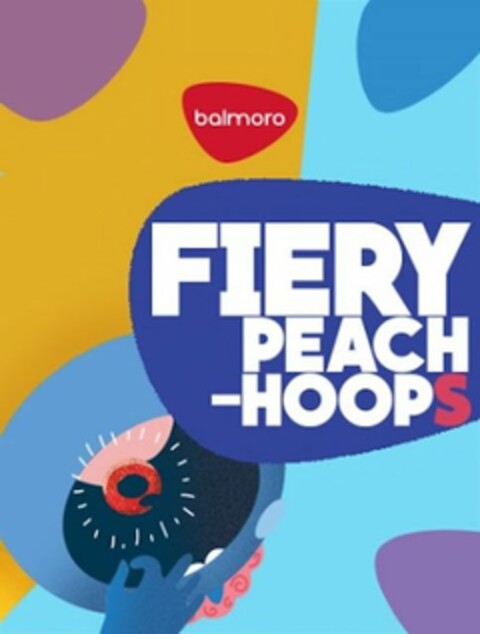 BALMORO FIERY PEACH-HOOPS Logo (USPTO, 10.08.2020)