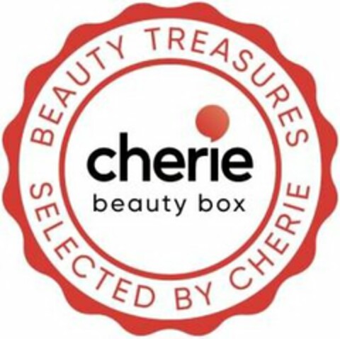 BEAUTY TREASURES SELECTED BY CHERIE CHERIE BEAUTY BOX Logo (USPTO, 08/26/2020)