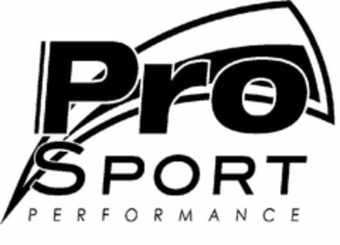 PRO SPORT PERFORMANCE Logo (USPTO, 09.02.2009)