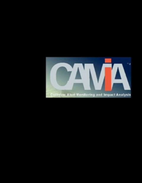 CAMIA COLLISION ALERT MONITORING AND IMPACT ANALYSIS Logo (USPTO, 03/25/2009)