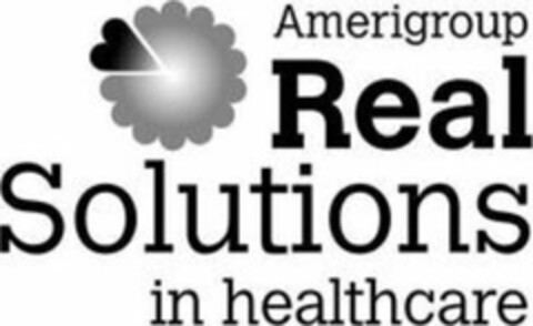 AMERIGROUP REAL SOLUTIONS IN HEALTHCARE Logo (USPTO, 20.04.2009)