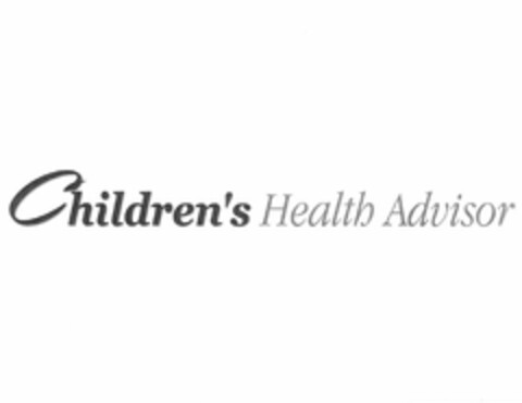 CHILDREN'S HEALTH ADVISOR Logo (USPTO, 26.06.2009)