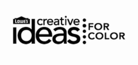 LOWE'S CREATIVE IDEAS FOR COLOR Logo (USPTO, 15.09.2009)