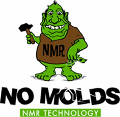 NMR NO MOLDS NMR TECHNOLOGY Logo (USPTO, 21.12.2009)