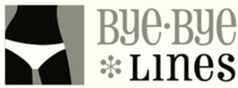 BYE BYE LINES Logo (USPTO, 16.02.2010)