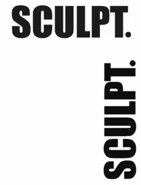 SCULPT. SCULPT. Logo (USPTO, 04/08/2011)