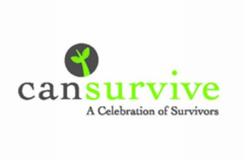 CANSURVIVE A CELEBRATION OF SURVIVORS Logo (USPTO, 21.07.2011)