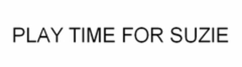 PLAY TIME FOR SUZIE Logo (USPTO, 08/29/2011)