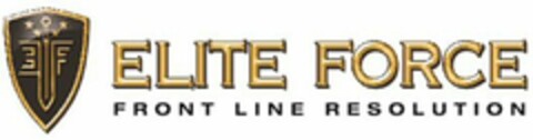 EF ELITE FORCE FRONT LINE RESOLUTION Logo (USPTO, 14.12.2011)