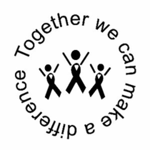 TOGETHER WE CAN MAKE A DIFFERENCE Logo (USPTO, 01/20/2012)