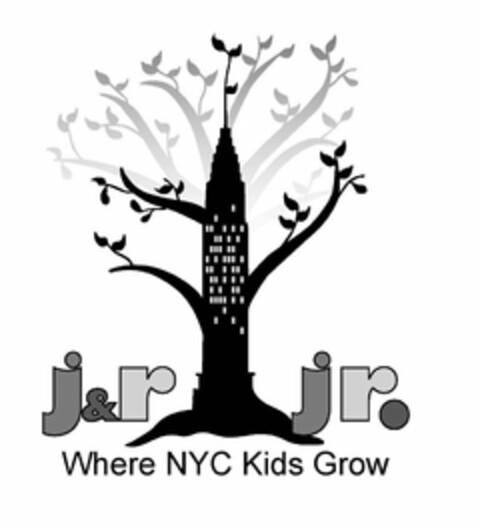 J&R JR. WHERE NYC KIDS GROW Logo (USPTO, 29.02.2012)