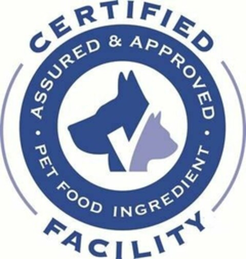 CERTIFIED -- ASSURED & APPROVED PET FOOD INGREDIENT -- FACILITY Logo (USPTO, 28.06.2012)