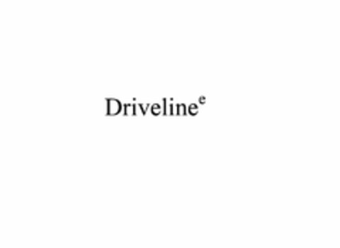 DRIVELINE E Logo (USPTO, 05.12.2012)